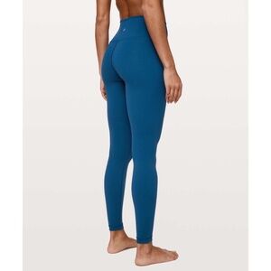 Lululemon Wunder Under High-Rise Tight 28" *Full-On Luxtreme Deep Marine